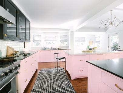 10 Kitchens That Are Pretty in Pink
